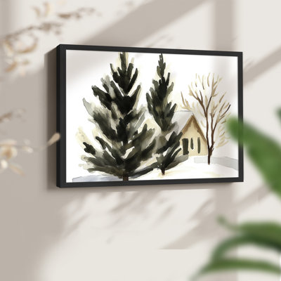Chirstmas Art-CXX -Framed Print - Restickable