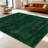 1PC Vintage Distressed Dark Emerald Woven area rugs for Living Room, Soft and Comfortable, Suitable for all seasons, easy-to-maintain, machine washable Indoor floor mat, Under Table Farmhouse suitable for Dining Area, Bedroom, Kitchen, Entryway, Home-578867036