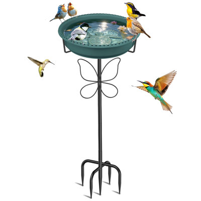 Metal Birdbath