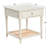 Ayleena Solid Wood End Table with Drawer and Woven Cane Storage Shelf-1416871335