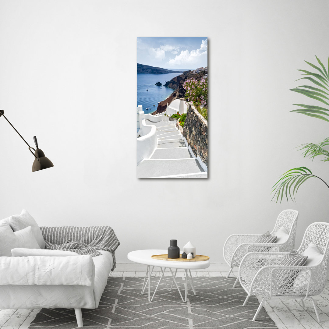 Leinwanddruck - Wandkunst - Drucke auf Leinwand - 60X120 Bildmotiv: Seychellen Strand