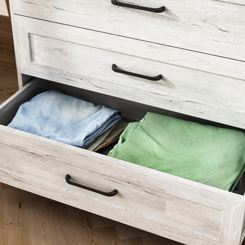 Dellana 2-Piece Wood Dresser Set - 6-Drawer & 9-Drawer Storage Chests, Bedroom Clothing Organizer
