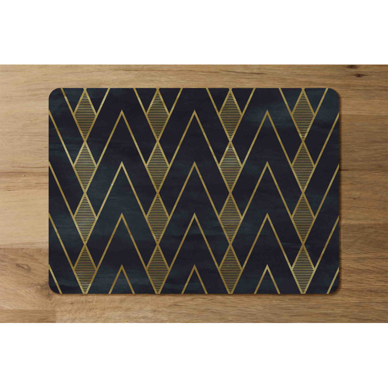 Retta Geometric Rectangle Placemat
