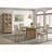 Distressed Round Dining Table