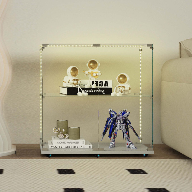 Vitrine en verre trempé