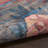 Machine Washable Southwestern Blue/Red Area Rug-1493110971
