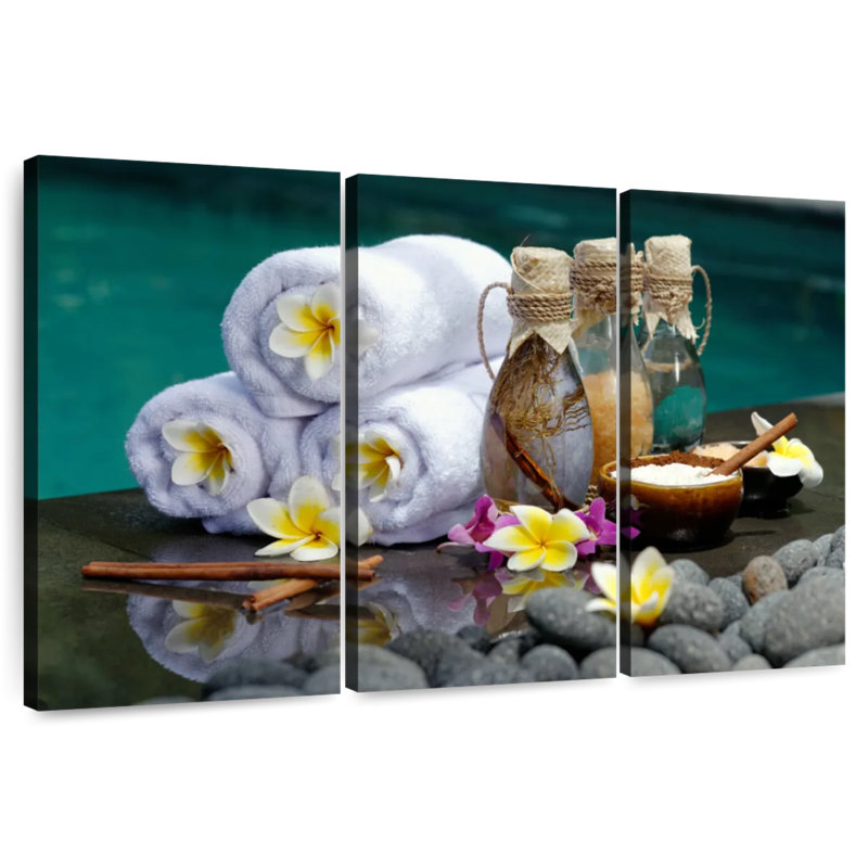 Kerrick Spa Time In Bali, 48" H x 74" W