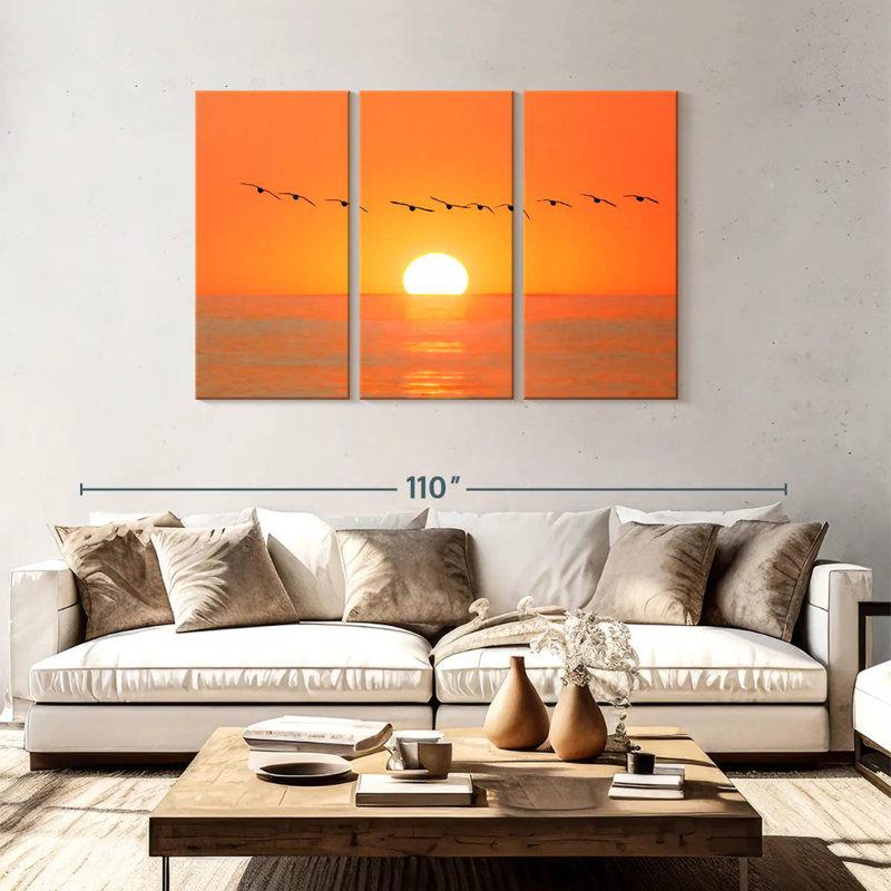 Kerrick s'envole au soleil, H 48 po x l 74 po
