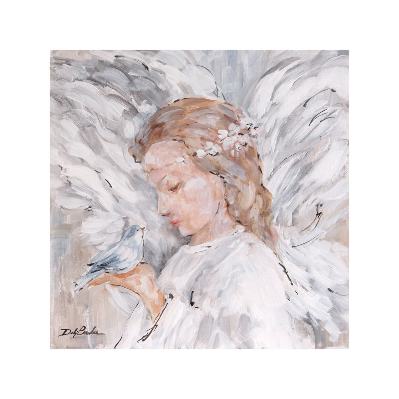 Debi Coules - Painting on Canvas, 30.48 cm H x 30.48 cm W, No Frame