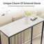 Rissa 80cm Stone Top Console Table-742805971