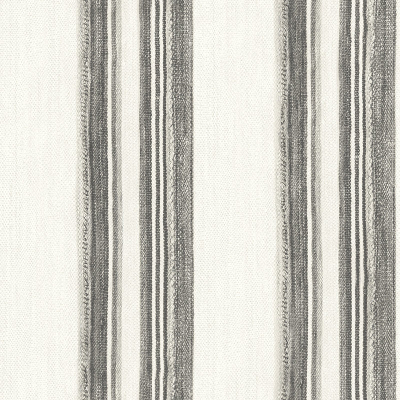 Papier peint indigo Loom Spun, Noir