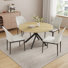 Kalsey 45.3" W Manufactured Wood Round Dining Set