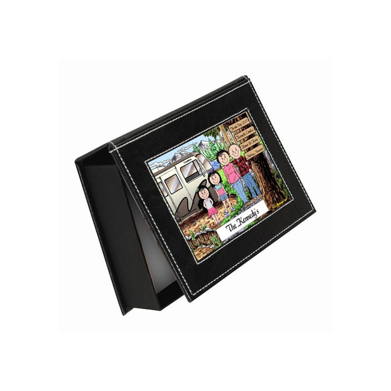 Boîte à mémoire personnalisable lovers 2 filles pour personnes friendly