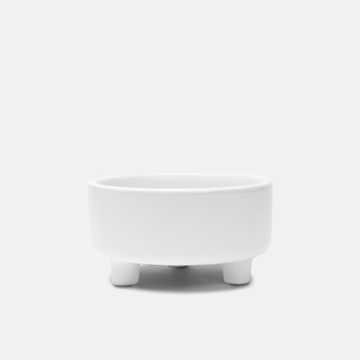 Uplift Ceramic Dog Bowl, White, Large (8 cups / 64 fluid oz)