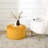Brichelle 24'' Wide Modern Round Upholstered Ottoman-793134268