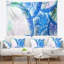Tapisserie blanc abstrait en nuages spectaculaires-28494820