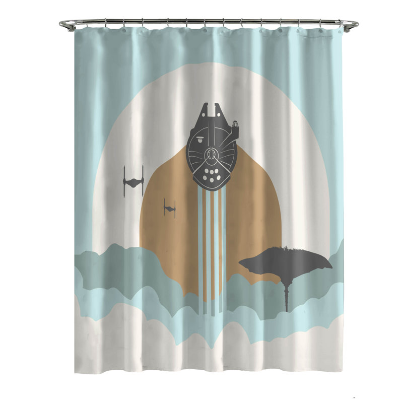 Star Wars adult shower curtain