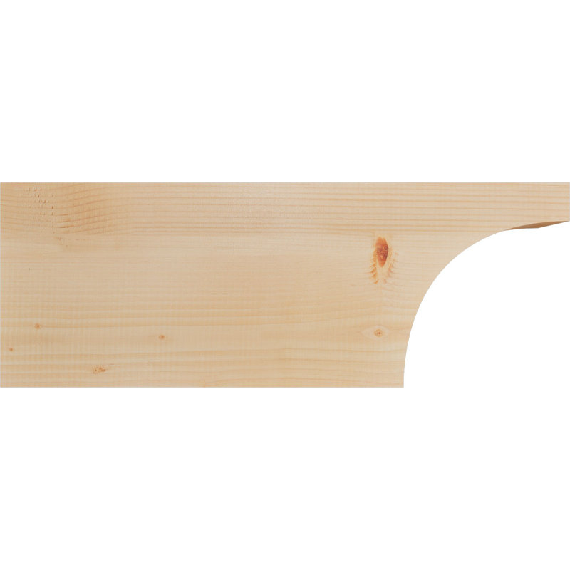 Queue de chevron lisse Huntington, Sapin de Douglas, H 12 po x l 3 1/2 po x L 32 po