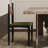 Vintage Rock Plate Dining Table and Chair Set.-108073219