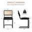 Chaise d'appoint rembourrée en velours Amyris-587093980-587093981