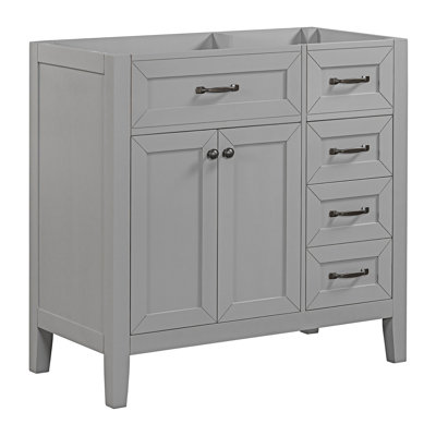 Base de meuble-lavabo simple 35,5 po seulement
