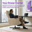 Fauteuil inclinable électrique pivotant avec charge USB et de type C, inclinable électrique pivotant à 360 °-128513734