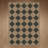 Checkered Trellis Indoor/Outdoor Area Rug, Machine Washable Non Slip Woven Plaid Carpet-1596567139