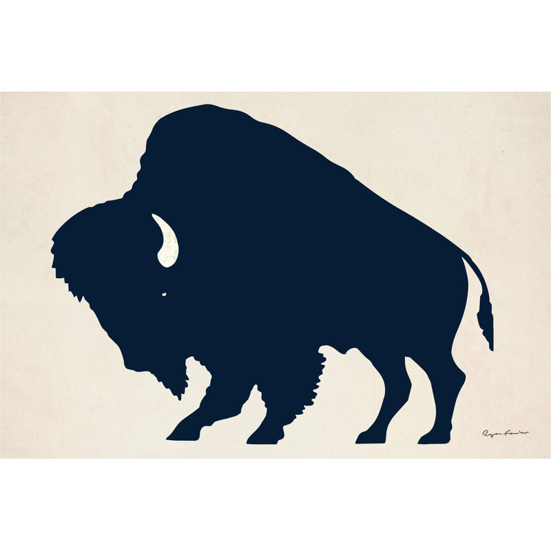 " Buffalo Bison I " by Ryan Fowler, 24" H x 36" W