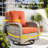 Tommy Outdoor Wicker 5 Person Seating Group With Cushions And Ottomans-897734419