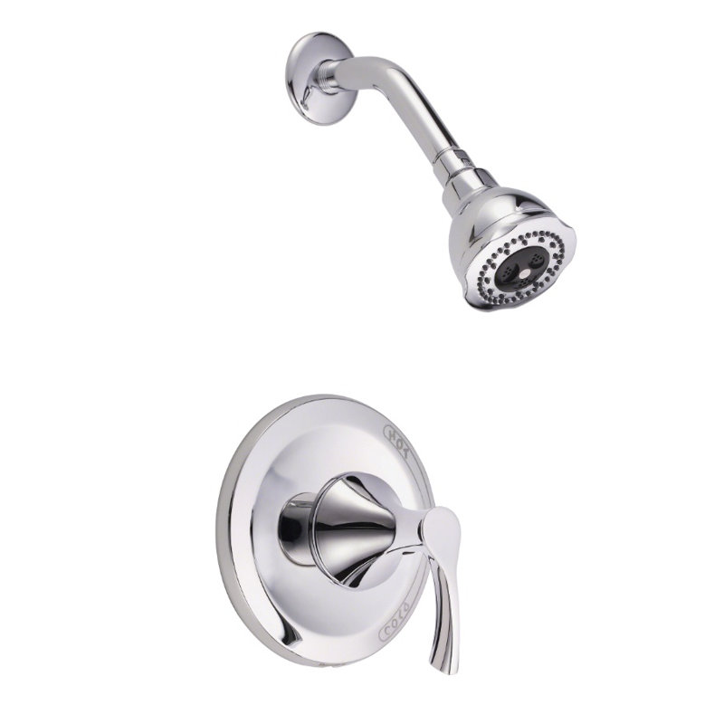Robinet de douche thermostatique volume Antioch, Chrome