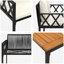 Outdoor Furniture Set with Cushion Table Patio