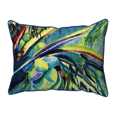 Cocoa Nuts III Indoor/Outdoor Pillow