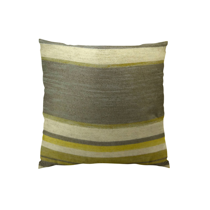 Ocosingo Zest Linen Reversible Throw Pillow, 12" H x 20" W