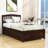 Mashud Twin Size Wood Platform Bed Frame with Trundle-680901633