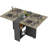 Kaviyon Solid Oak Trestle Dining Table Folding Dining-1428307035