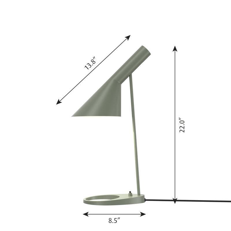 AJ Table Lamp by Arne Jacobsen, Pale Petroleum