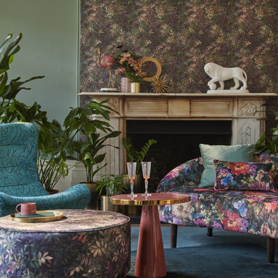 Congo Exotica 2 10.05m x 52cm Textured Wallpaper Roll