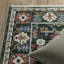 Tapis vert / rose Aina Global Layered Medallions-271025982