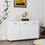 Armoire de salle de bain avec panier à linge sale