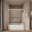 Revel 59.63'' x 62'' Double Sliding Bath Door with CleanCoat® Technology-1154448509-1077000436