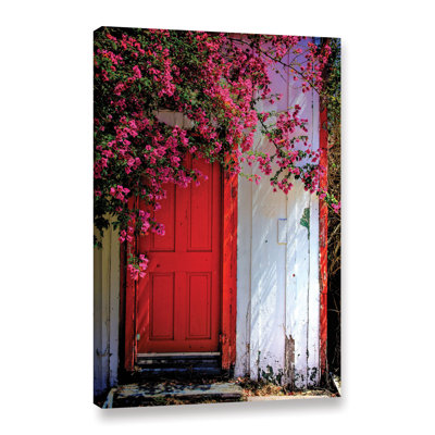 Red Door by Dean Mayo - Unframed Graphic Art on Canvas
