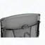 Chaise de réalisateur surdimensionnée et robuste - pliante portable avec table d'appoint et porte-gobelet, gris-1939973335