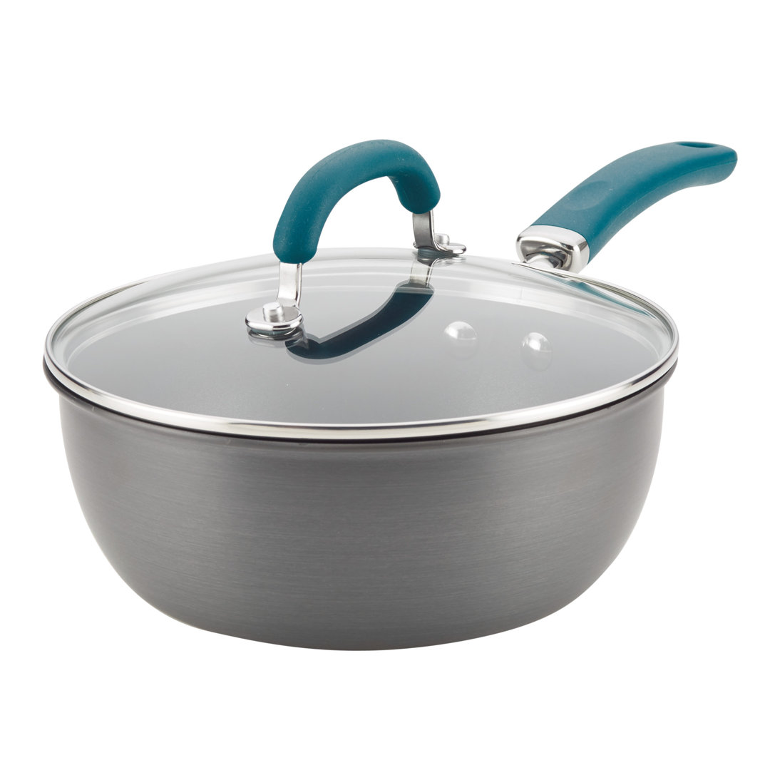 Rachael Ray Create Delicious Hard Anodized Aluminum Nonstick Everything Pan, 3-Quart Rachael Ray