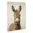 Donkey Minimalism - Wrapped Canvas Print-1621863663