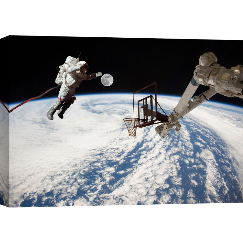 Spaceball (NASA) by Astrolabs - Wrapped Canvas Art Prints, 60cm H x 80cm W x 4cm D