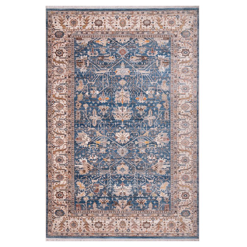 Oriental Indoor Rug, Rectangle 5' x 7'8"