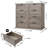 Ausherman 41.7" W 8-Drawer Double Dresser-1933669340
