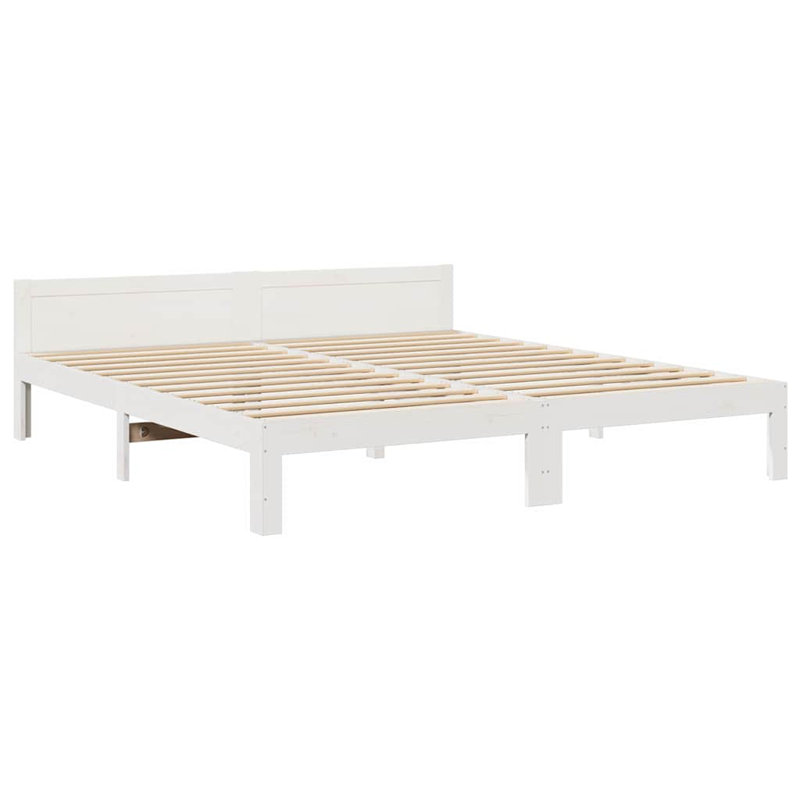 Ellijay Bed, 160cm W x 200cm L, White