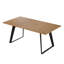 Extendable Metal Base Dining Table
