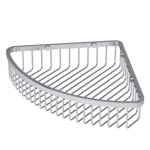 Wall Mount Stainless Steel Corner Shower Basket 12" W Corner Shower Shelf